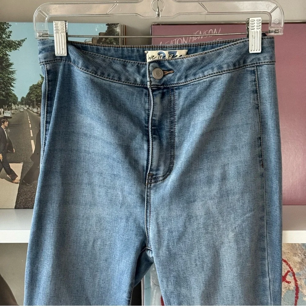 WE THE FREE PEOPLE Just Float On Flare Jeans